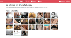 Desktop Screenshot of cholotubegay.com